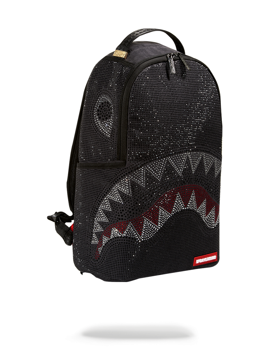 Sprayground Soulja Boy Shark In Paris Backpack Back To School Black Books  Bag