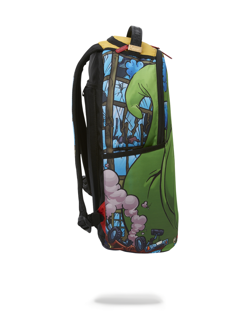 Sprayground x rick 2024 and morty crammed backpack