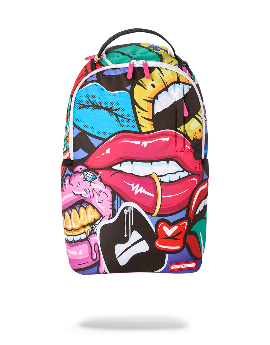 Sprayground lost hotsell in lips backpack