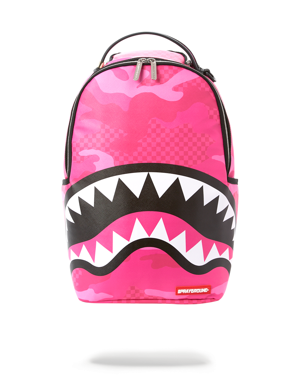 Shop Sprayground Anime Camo Backpack B3237 camo