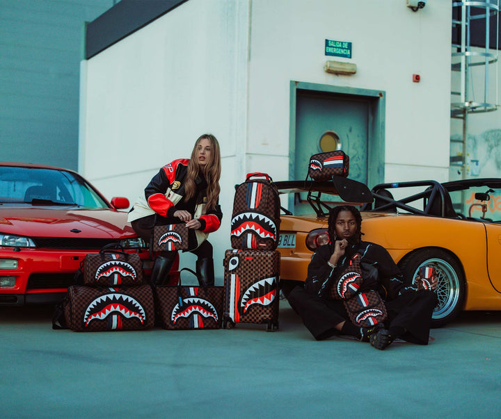 Sprayground's Sharks In Paris GT Collection Unleashes an Adrenaline-Fueled Design