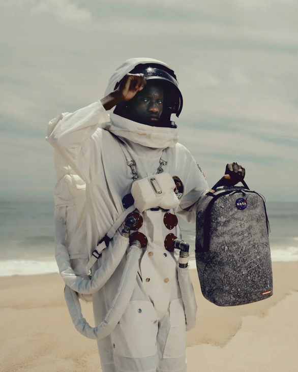 Space.com: Apollo 11 moonwalk footprint featured on Sprayground's latest backpack