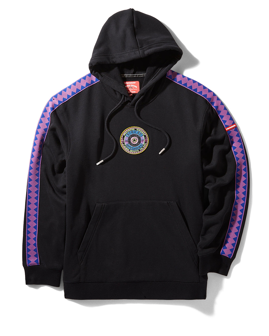 SPRAYGROUND® APPAREL AFRICAN INTELLIGENCE 12 BROOKLYN & BEYOND HOODIE - SANDFLOWER COLLAB