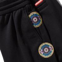 SPRAYGROUND® APPAREL AFRICAN INTELLIGENCE 12 BROOKLYN & BEYOND JOGGER - SANDFLOWER COLLAB