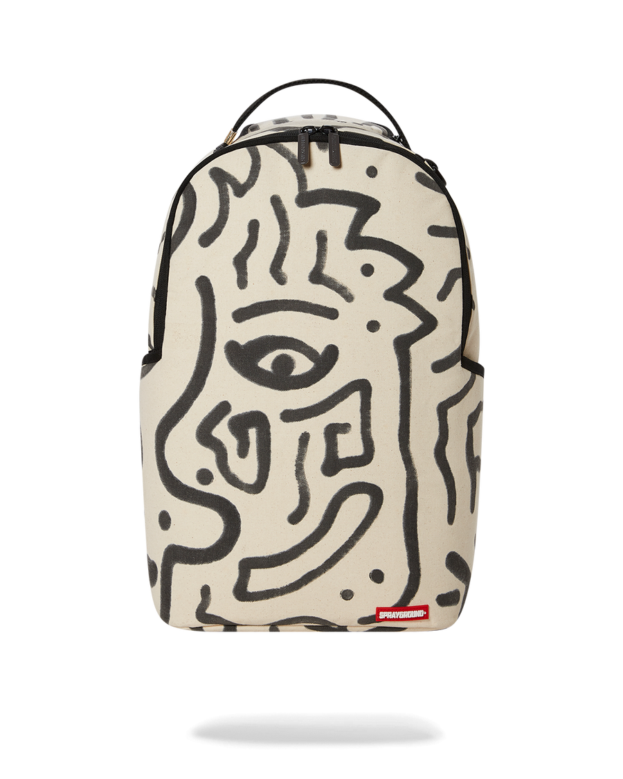 SPRAYGROUND® BACKPACK SHEREEN JENKINS CANVAS BACKPACK 1 of 18 CUT FROM LARGE CANVAS ART