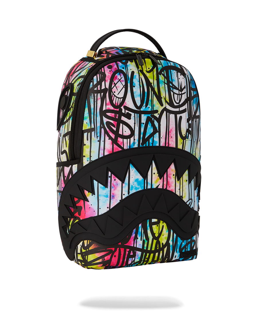 SPRAYGROUND® BACKPACK GRAFFITI SHARKMOUTH THROWS DLXSV BACKPACK