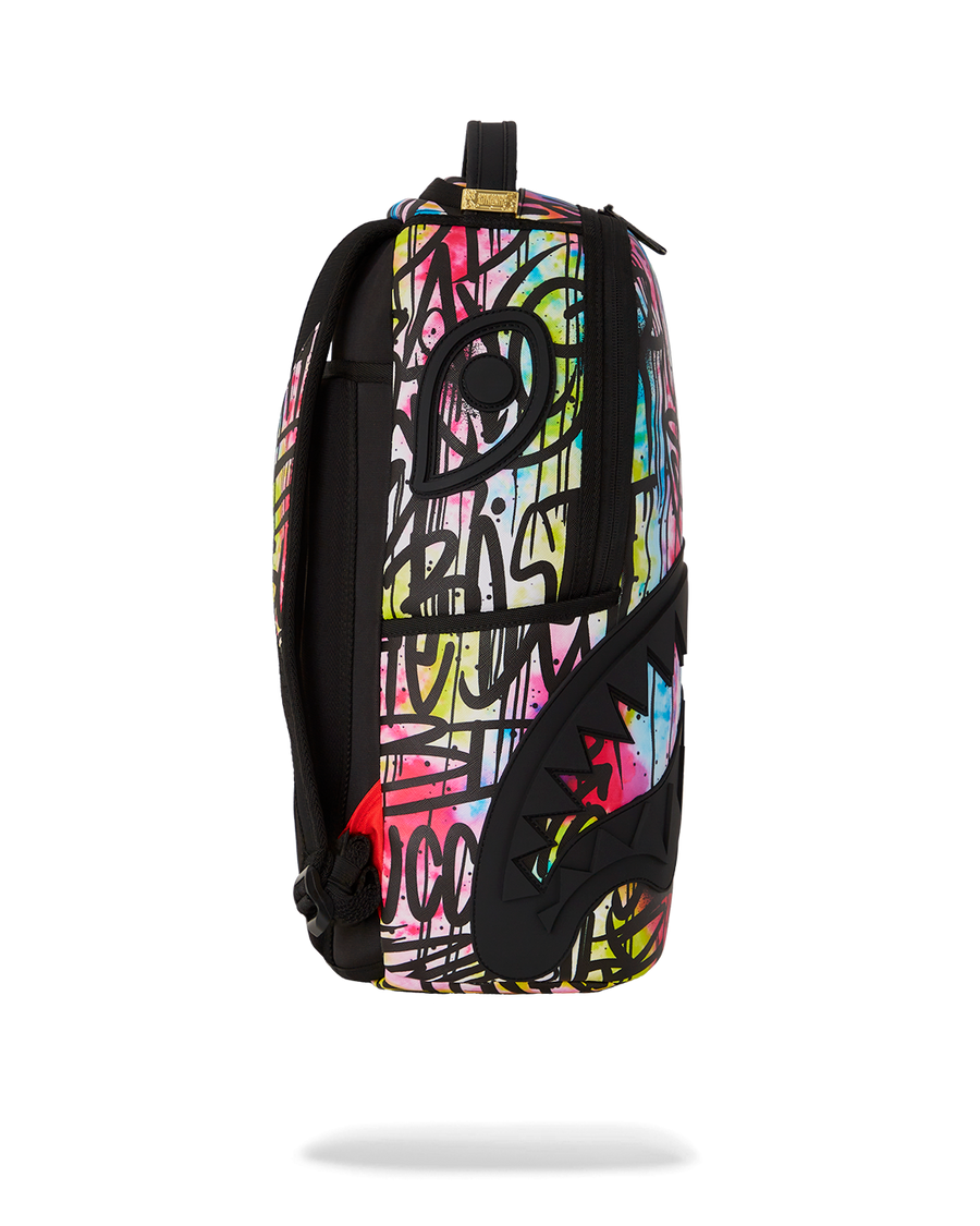 SPRAYGROUND® BACKPACK GRAFFITI SHARKMOUTH THROWS DLXSV BACKPACK