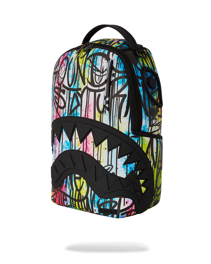 SPRAYGROUND® BACKPACK GRAFFITI SHARKMOUTH THROWS DLXSV BACKPACK