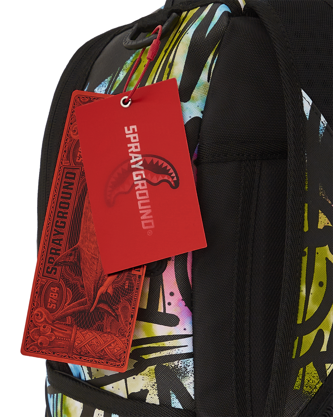 SPRAYGROUND® BACKPACK GRAFFITI SHARKMOUTH THROWS DLXSV BACKPACK