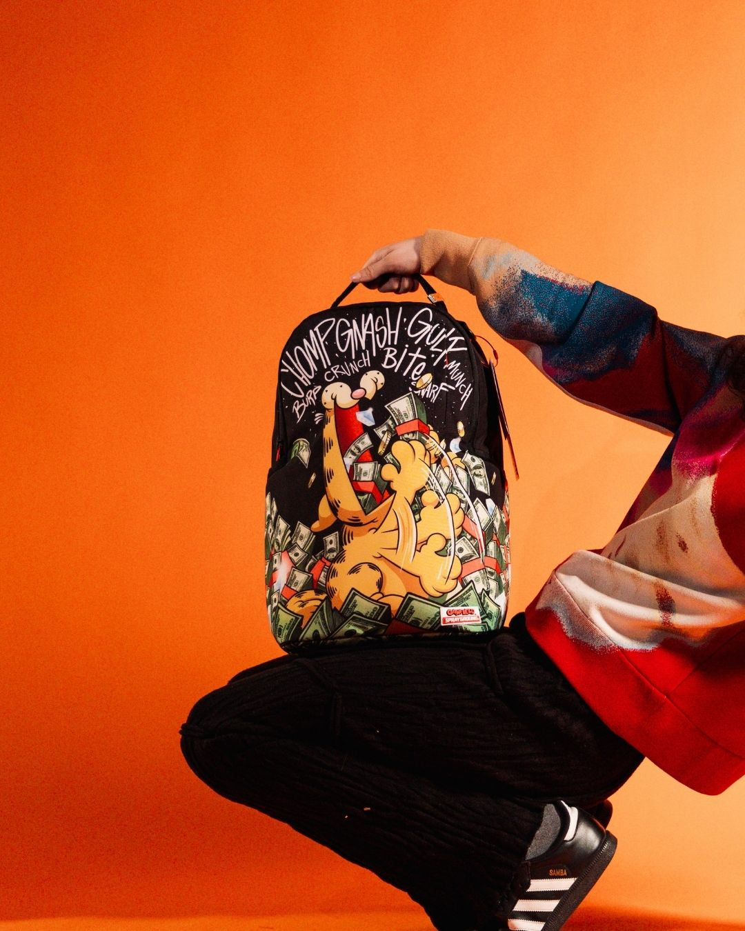 GARFIELD MONEY ATTACK DLXSR BACKPACK