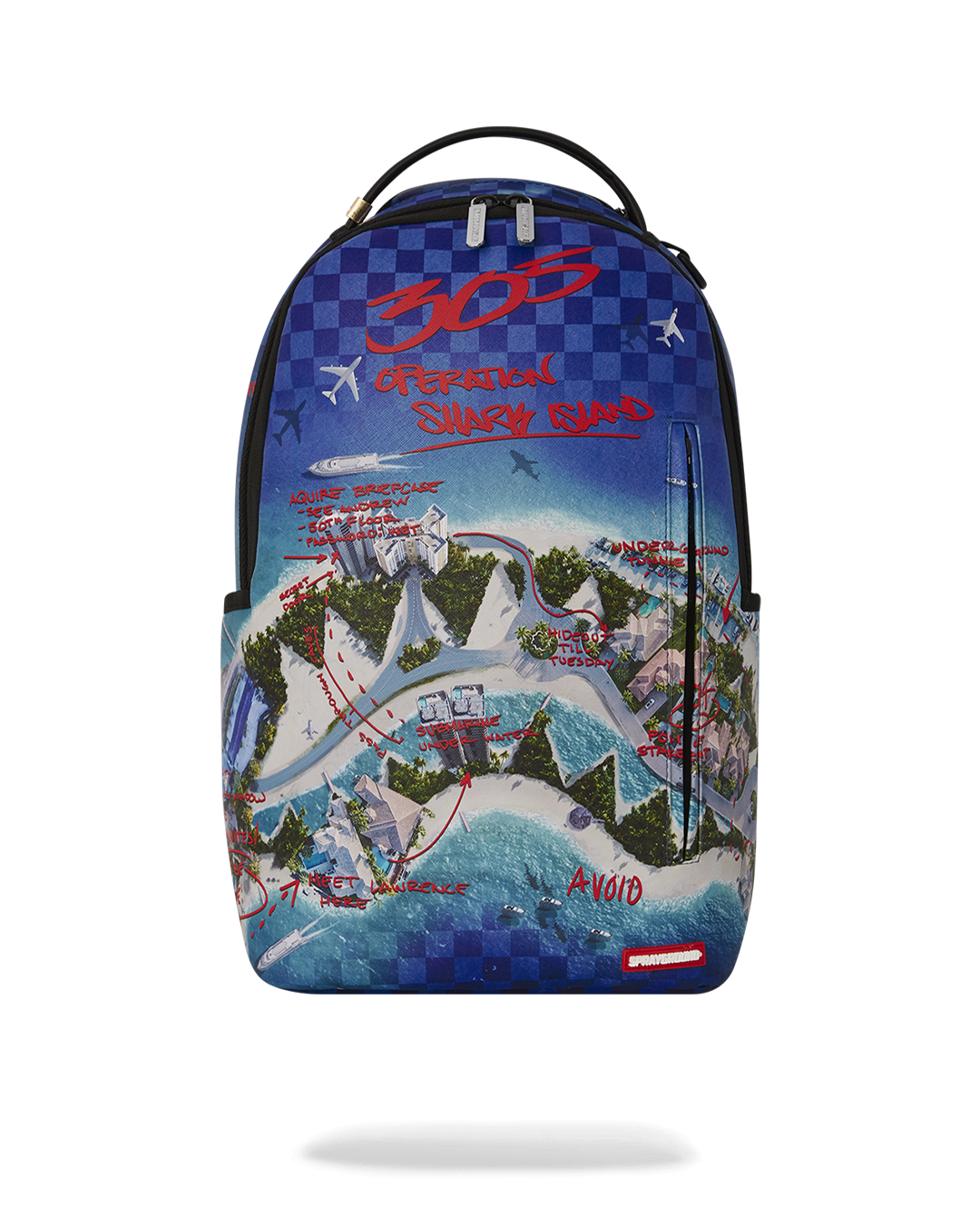 SPRAYGROUND® BACKPACK THE 305 SHARK ISLAND BANK HEIST BACKPACK