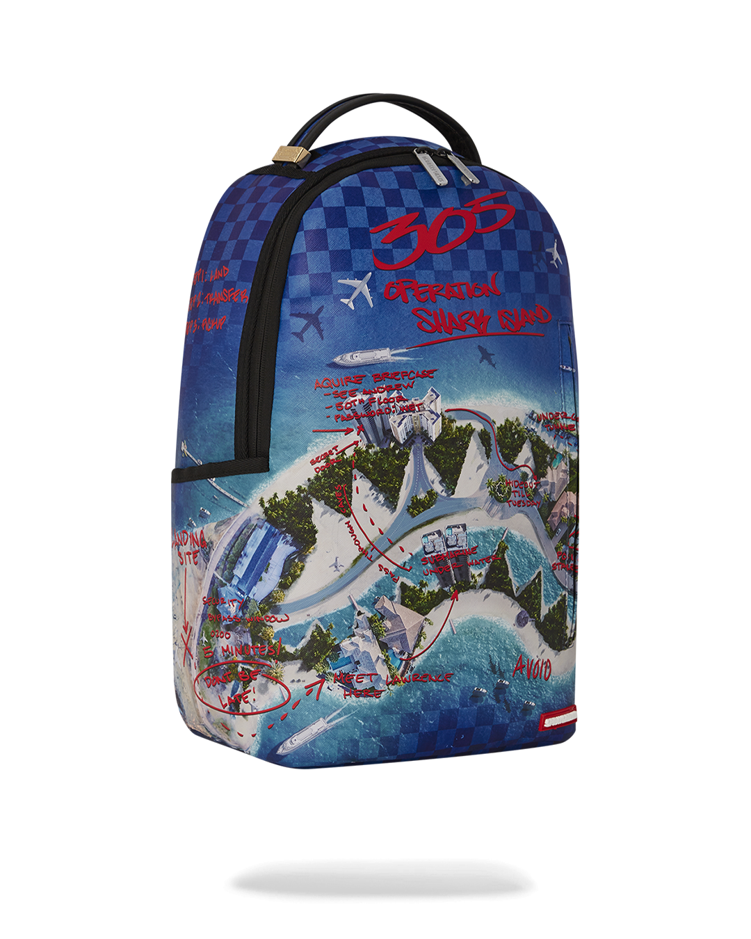 SPRAYGROUND® BACKPACK THE 305 SHARK ISLAND BANK HEIST BACKPACK