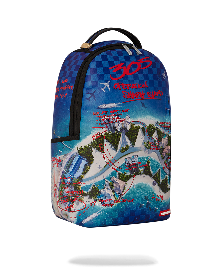 SPRAYGROUND® BACKPACK THE 305 SHARK ISLAND BANK HEIST BACKPACK