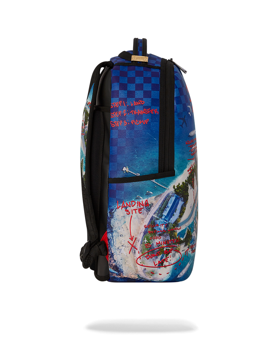 SPRAYGROUND® BACKPACK THE 305 SHARK ISLAND BANK HEIST BACKPACK