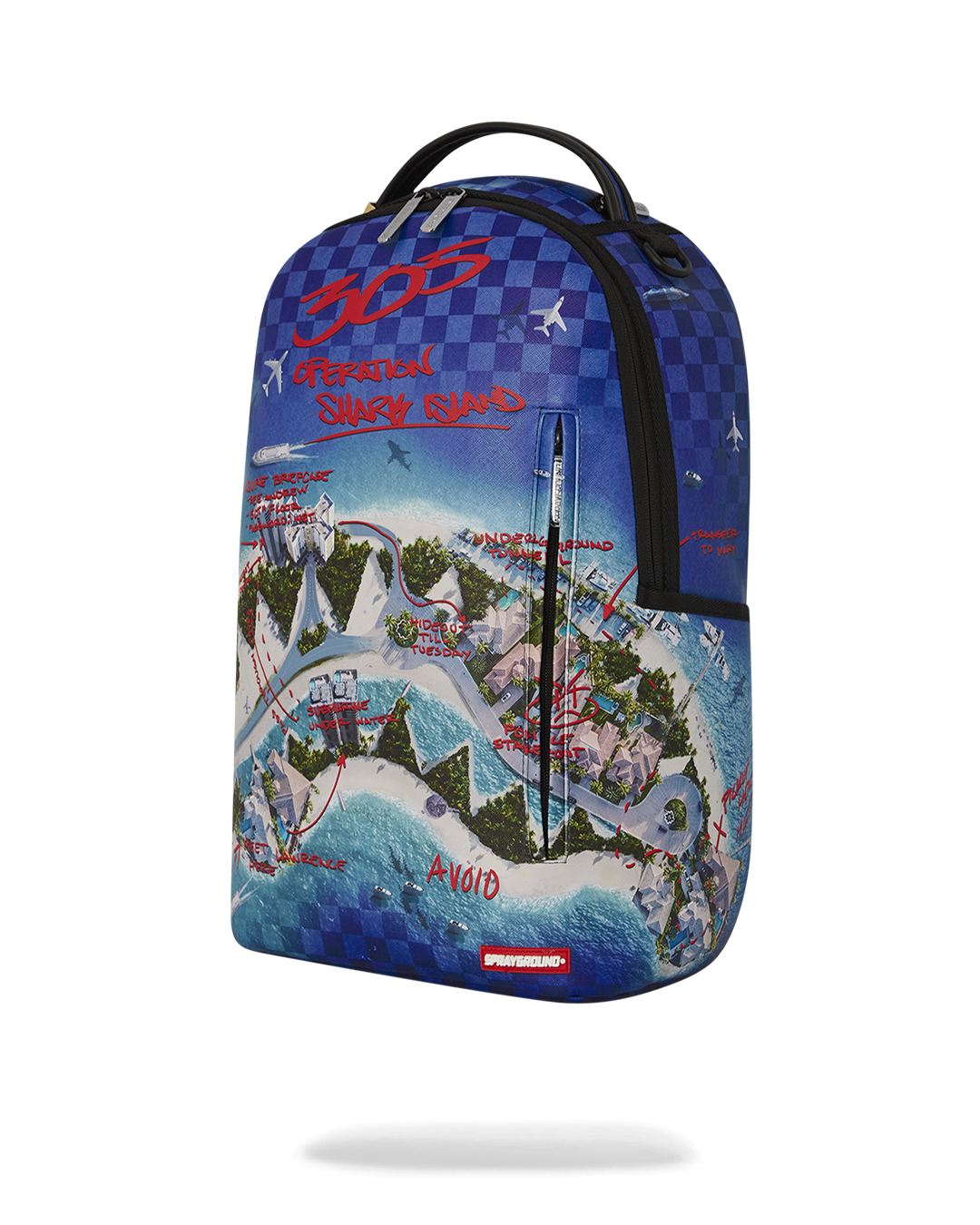 SPRAYGROUND® BACKPACK THE 305 SHARK ISLAND BANK HEIST BACKPACK