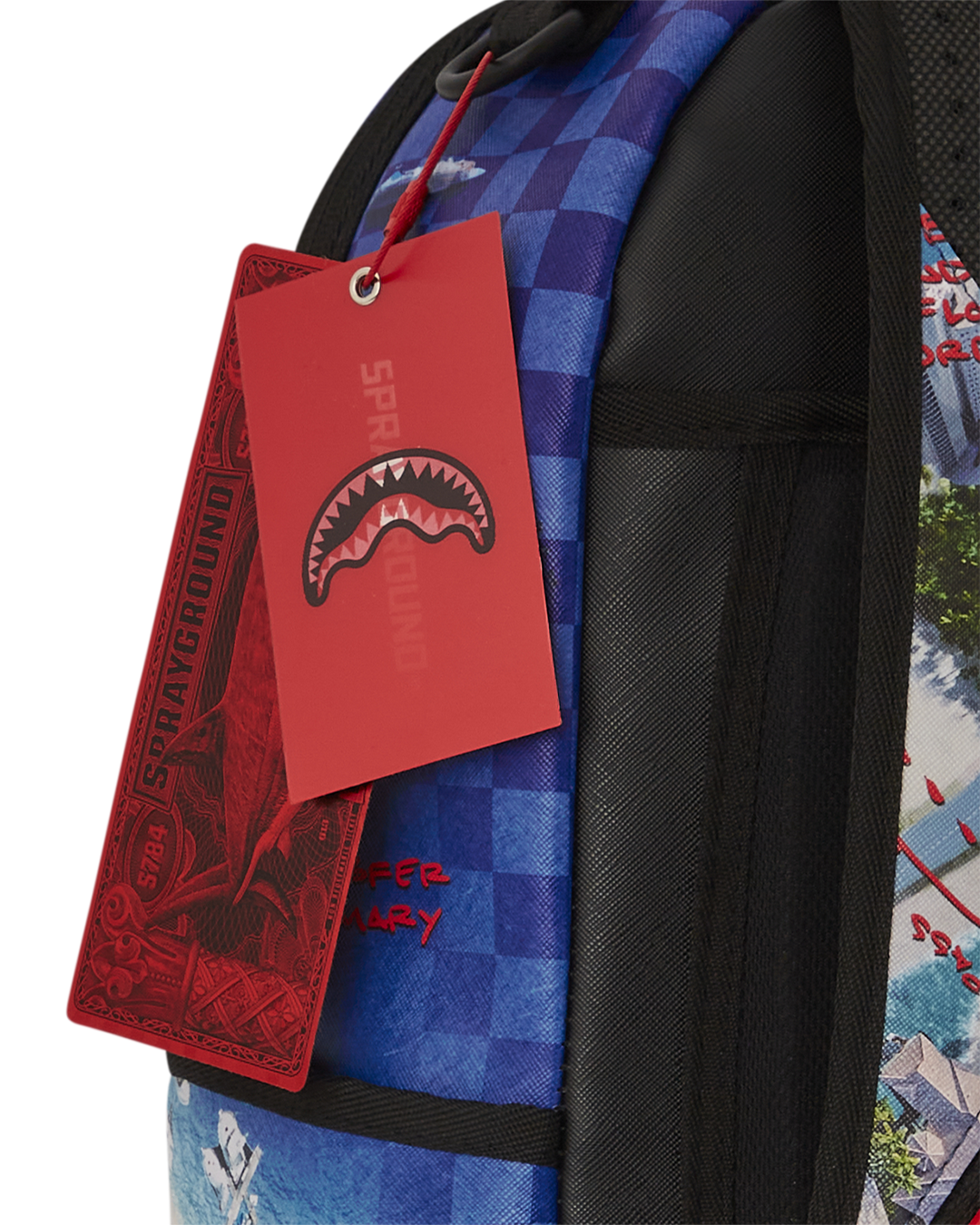 SPRAYGROUND® BACKPACK THE 305 SHARK ISLAND BANK HEIST BACKPACK