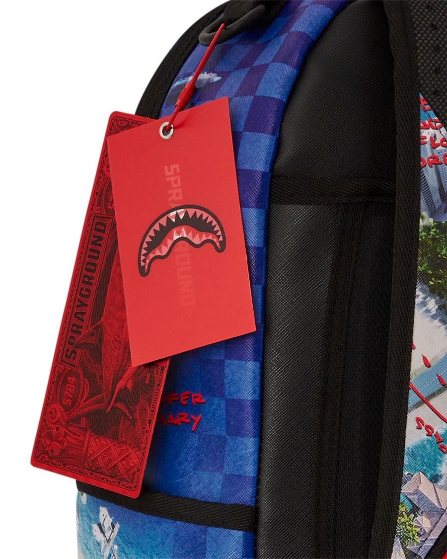 SPRAYGROUND® BACKPACK THE 305 SHARK ISLAND BANK HEIST BACKPACK