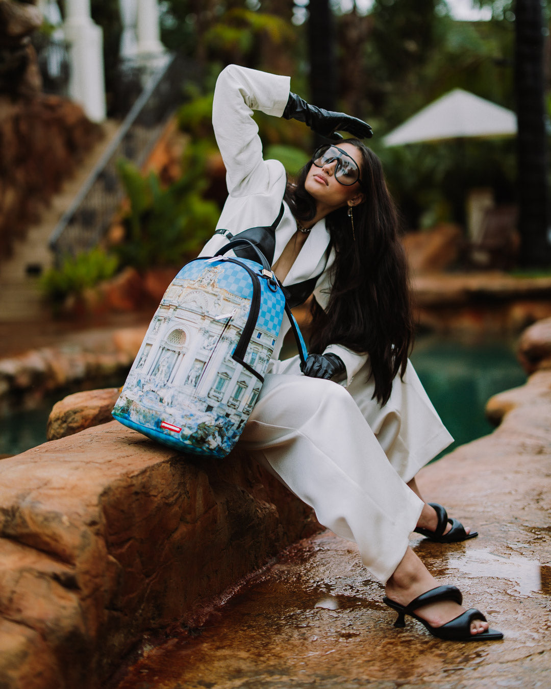 SPRAYGROUND® BACKPACK TREVI FOUNTAIN IN ROME DLXSV BACKPACK