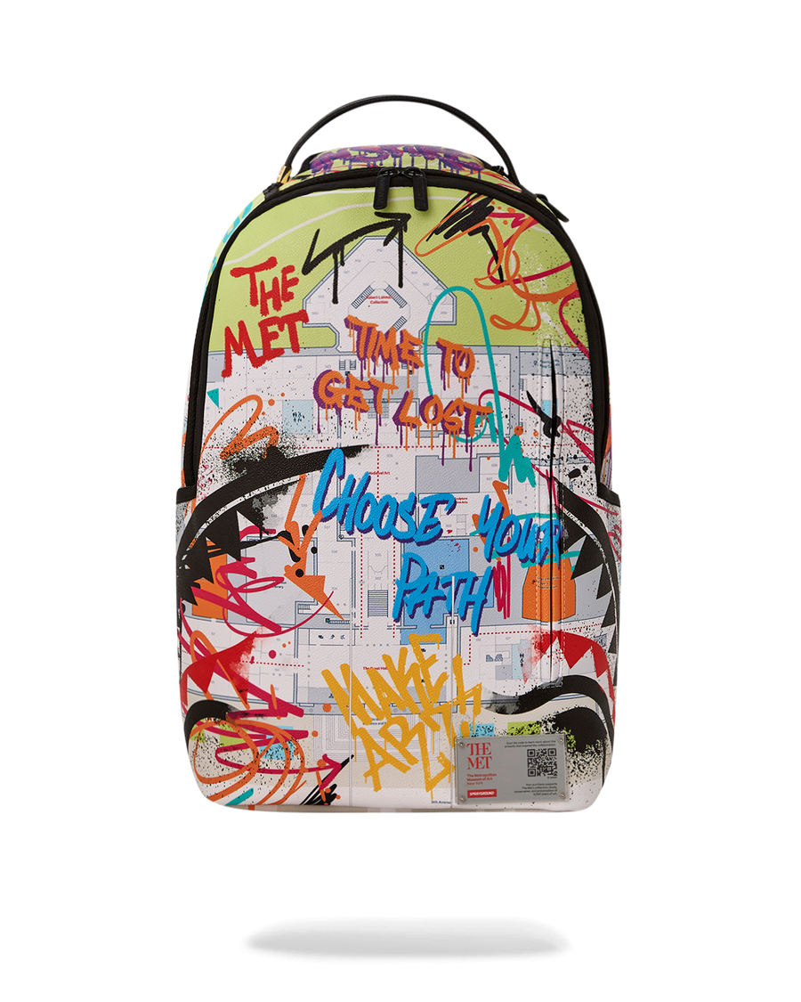 SPRAYGROUND® BACKPACK THE MET MAP CHOOSE YOUR PATH BACKPACK