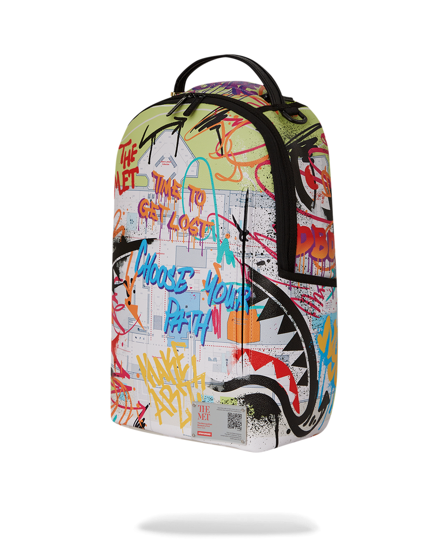 SPRAYGROUND® BACKPACK THE MET MAP CHOOSE YOUR PATH BACKPACK