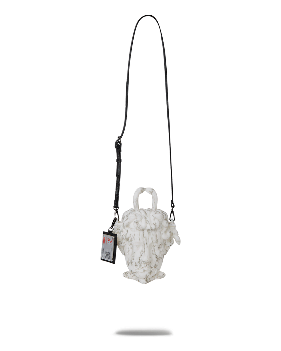 SPRAYGROUND® HANDBAG THE MET CANOVA MEDUSA HANDBAG (MARBLE)