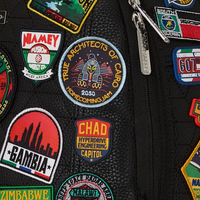 SPRAYGROUND® BACKPACK A.I. THE 54 (PATCHES OF AFRICA) CARGO BACKPACK