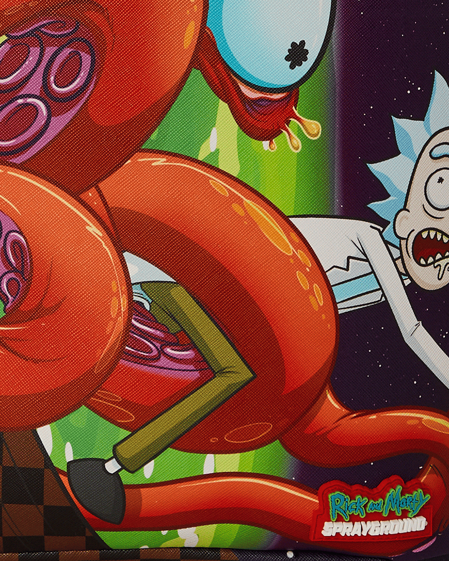 SPRAYGROUND® BACKPACK RICK AND MORTY STUCK IN A PICKLE