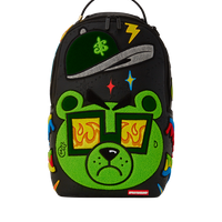 SPRAYGROUND® BACKPACK COLORFUL MONEY BEAR CHENEILLE DLXSV BACKPACK