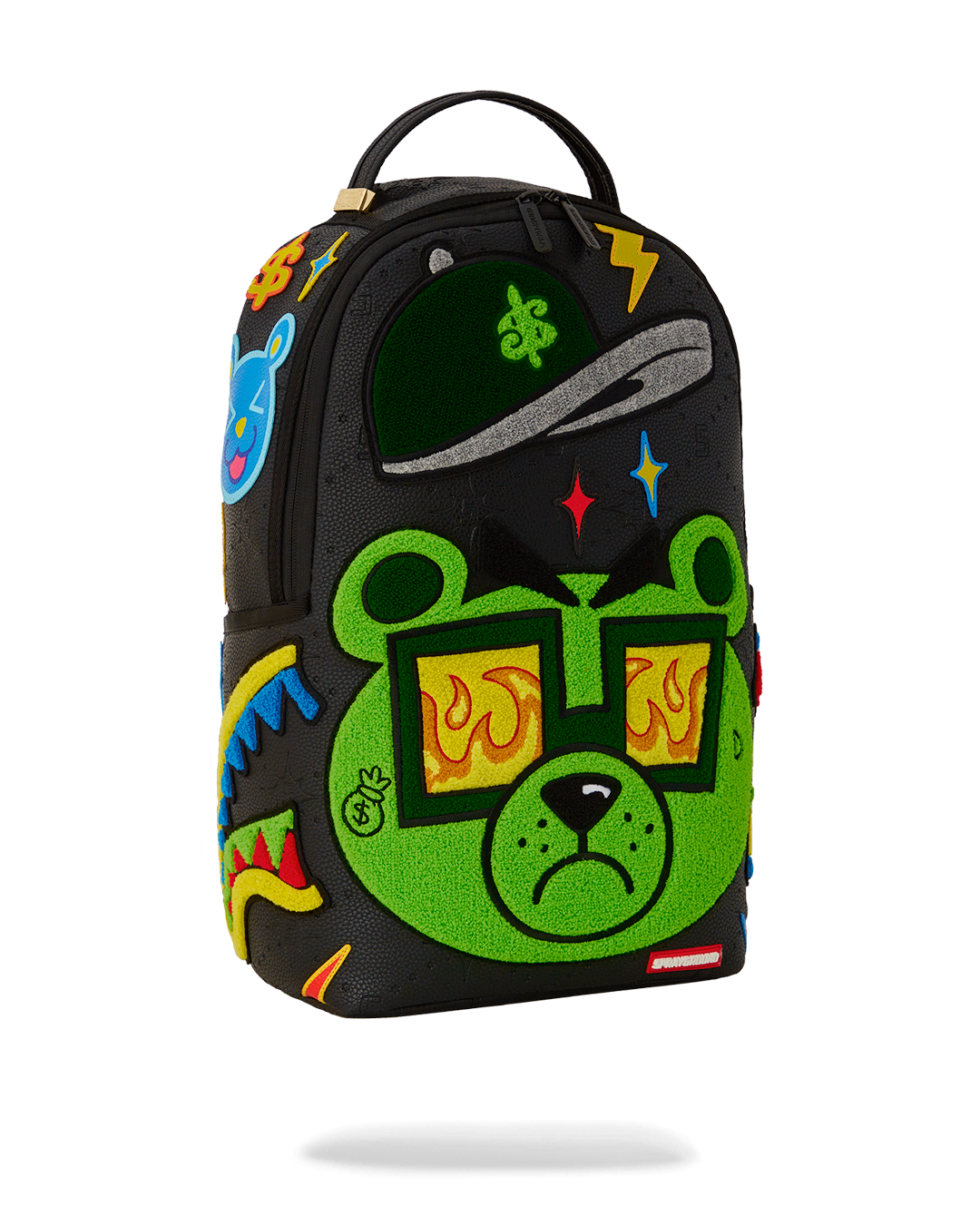 SPRAYGROUND® BACKPACK COLORFUL MONEY BEAR CHENEILLE DLXSV BACKPACK