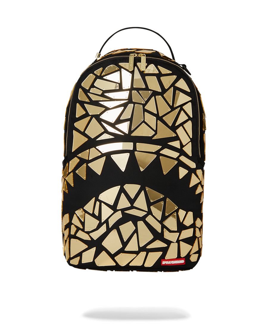 SPRAYGROUND® BACKPACK HAND MADE MIRROR SHARK BURST - SUPER EXCLUSIVE