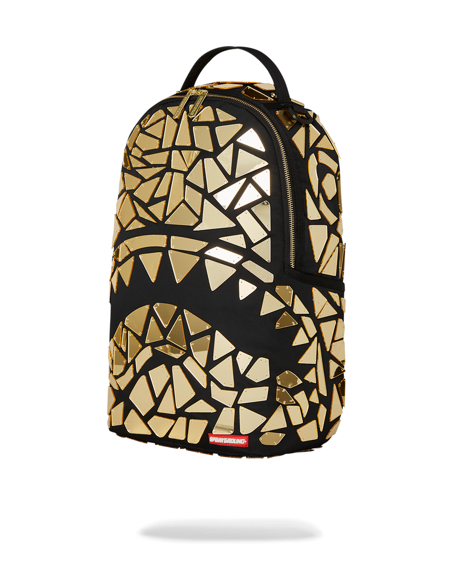 SPRAYGROUND® BACKPACK HAND MADE MIRROR SHARK BURST - SUPER EXCLUSIVE