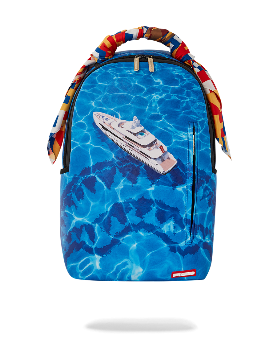 SPRAYGROUND® BACKPACK DEEPSEA ESCAPE BACKPACK W/REMOVABLE SCARF