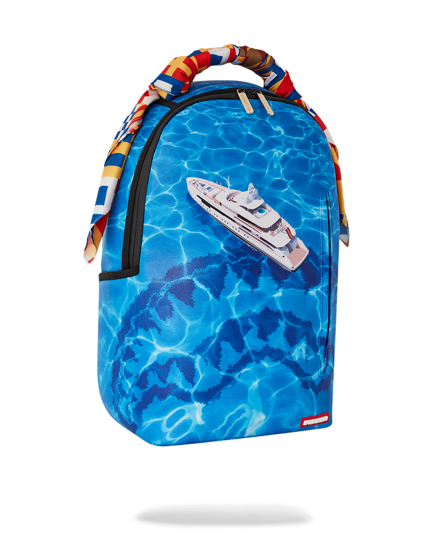 SPRAYGROUND® BACKPACK DEEPSEA ESCAPE BACKPACK W/REMOVABLE SCARF