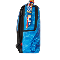 SPRAYGROUND® BACKPACK DEEPSEA ESCAPE BACKPACK W/REMOVABLE SCARF