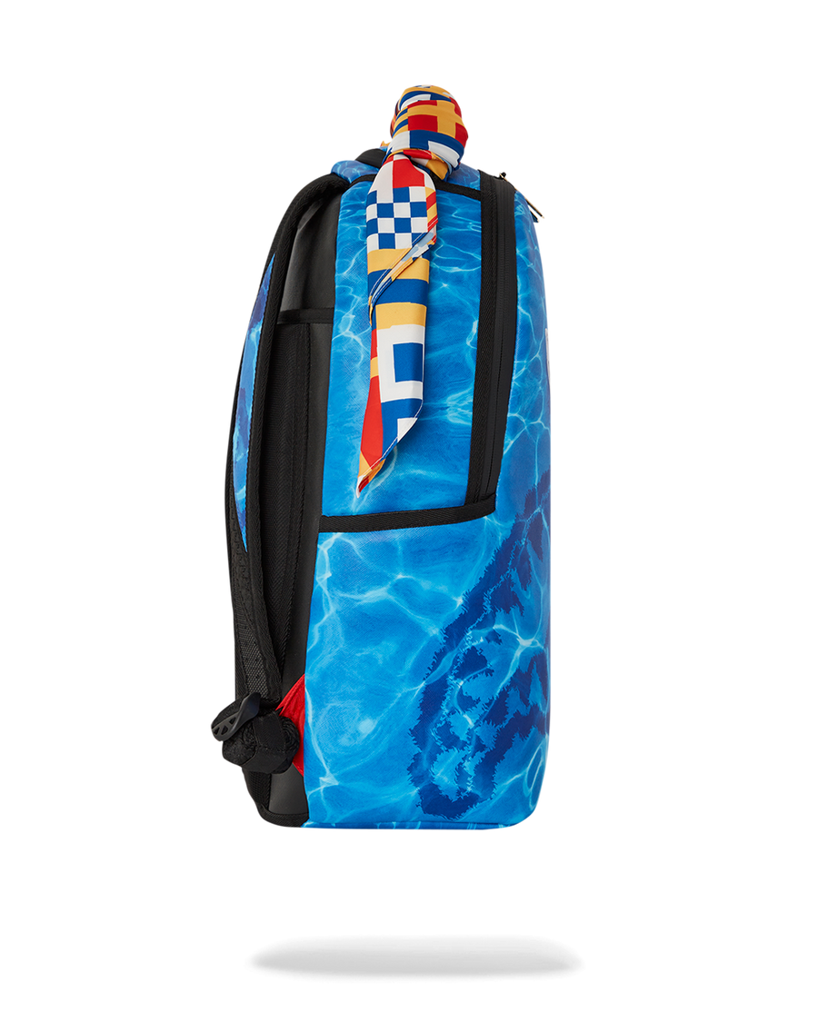 SPRAYGROUND® BACKPACK DEEPSEA ESCAPE BACKPACK W/REMOVABLE SCARF