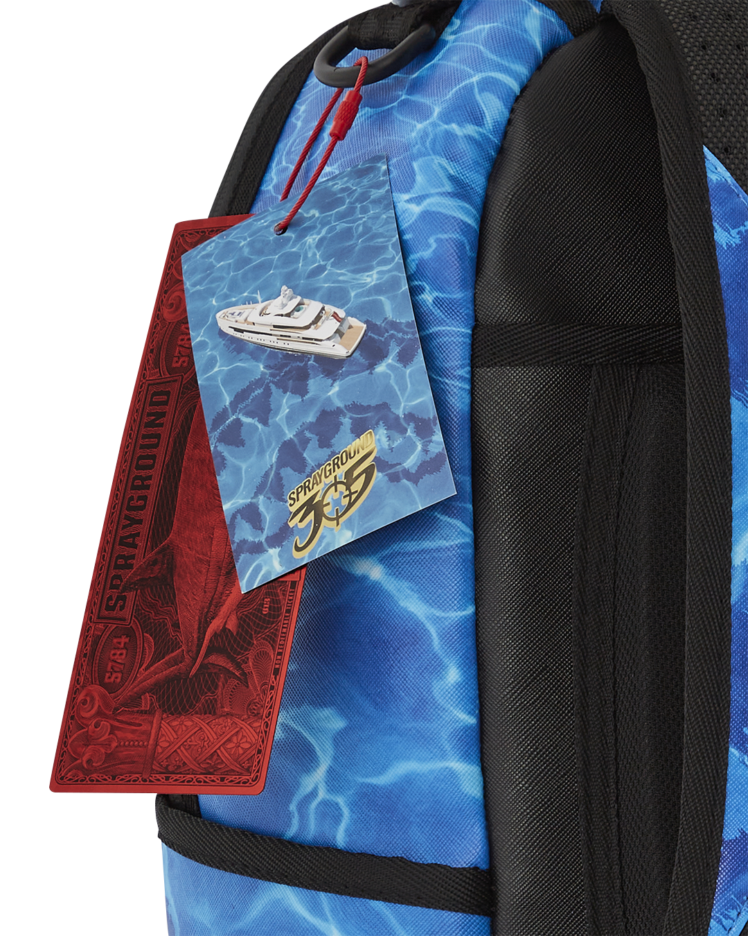 SPRAYGROUND® BACKPACK DEEPSEA ESCAPE BACKPACK W/REMOVABLE SCARF