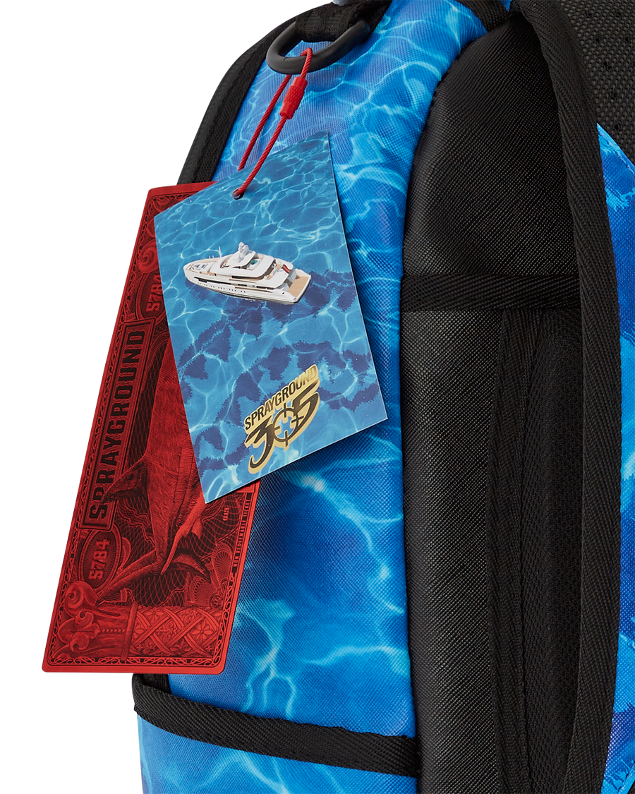 SPRAYGROUND® BACKPACK DEEPSEA ESCAPE BACKPACK W/REMOVABLE SCARF