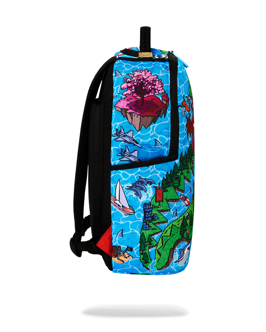 SPRAYGROUND® BACKPACK SHARK ISLAND MAYHEM DLXSR BACKPACK