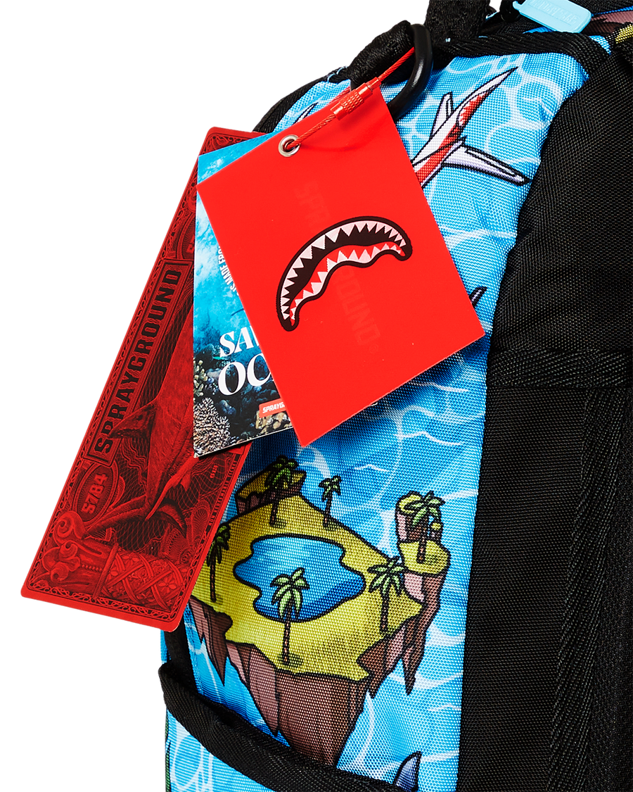 SPRAYGROUND® BACKPACK SHARK ISLAND MAYHEM DLXSR BACKPACK