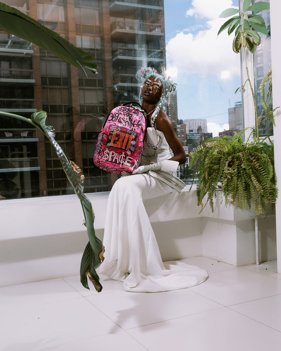 SPRAYGROUND® BACKPACK EXIT COLLAB - LIFE OF THE PARTY BACKPACK