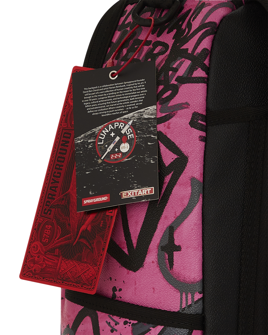 SPRAYGROUND® BACKPACK EXIT COLLAB - LIFE OF THE PARTY BACKPACK