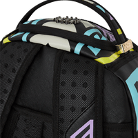 SPRAYGROUND® BACKPACK A.I. PATH TO THE FUTURE III BACKPACK - SANDFLOWER COLLAB (GLOW IN THE DARK)