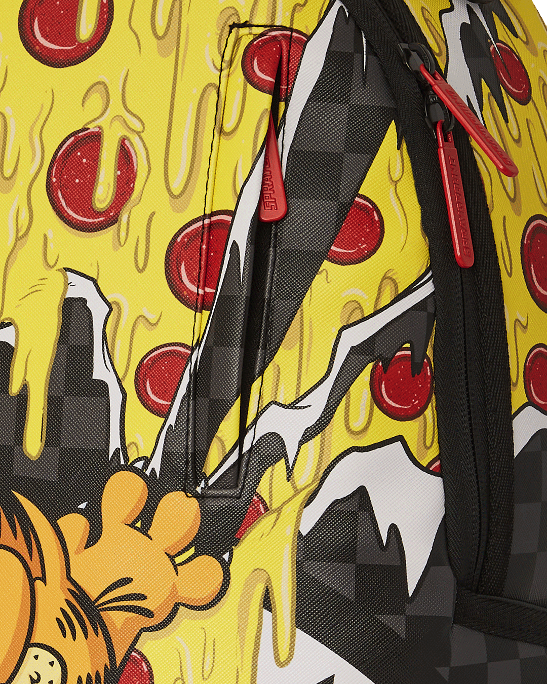 SPRAYGROUND® BACKPACK GARFIELD PIZZA DRIPS DLXSV BACKPACK