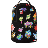 TRANCE PARTY PATCHES BACKPACK (23 VELCRO REMOVABLE PATCHES)