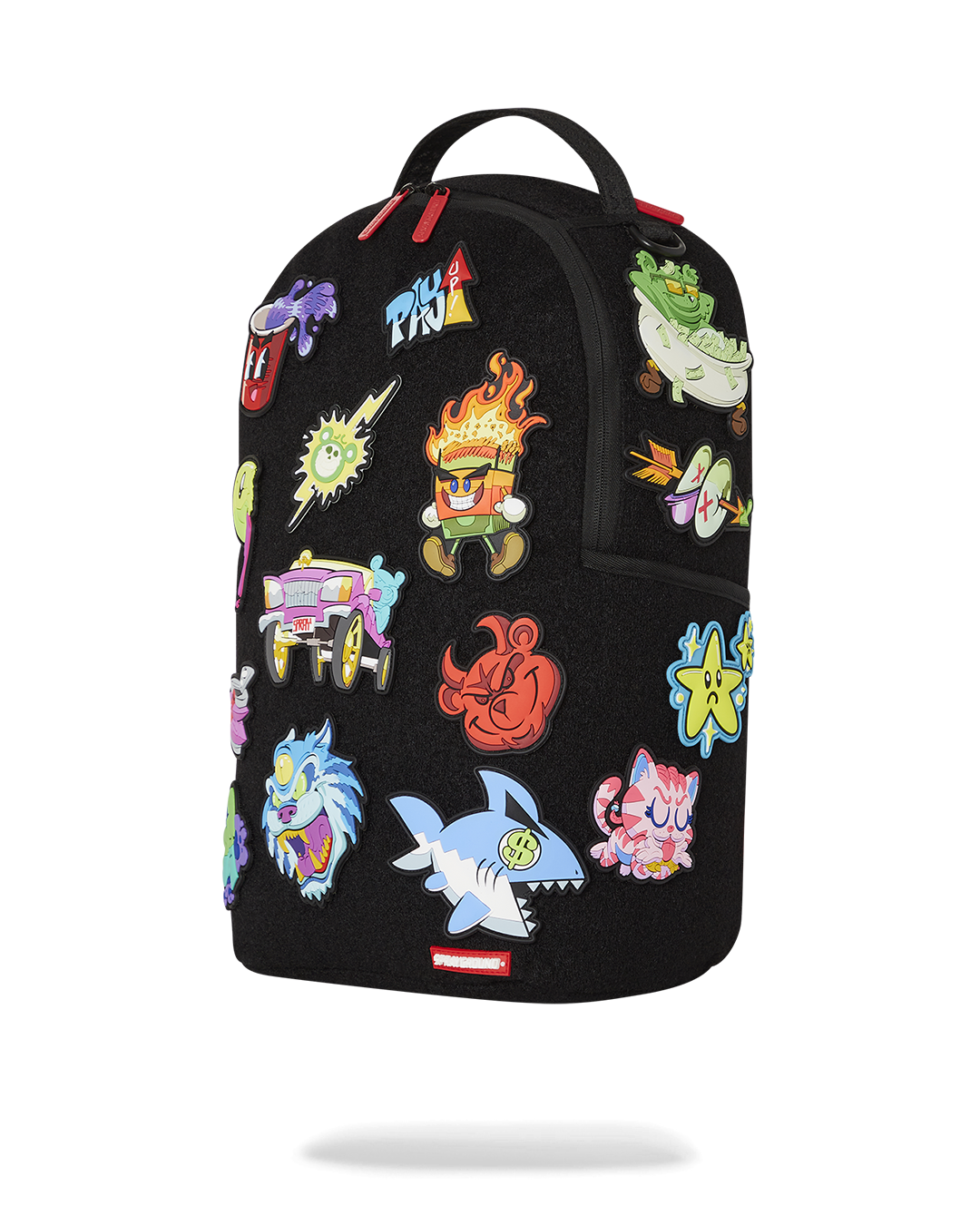 TRANCE PARTY PATCHES BACKPACK (23 VELCRO REMOVABLE PATCHES)