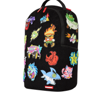 TRANCE PARTY PATCHES BACKPACK (23 VELCRO REMOVABLE PATCHES)