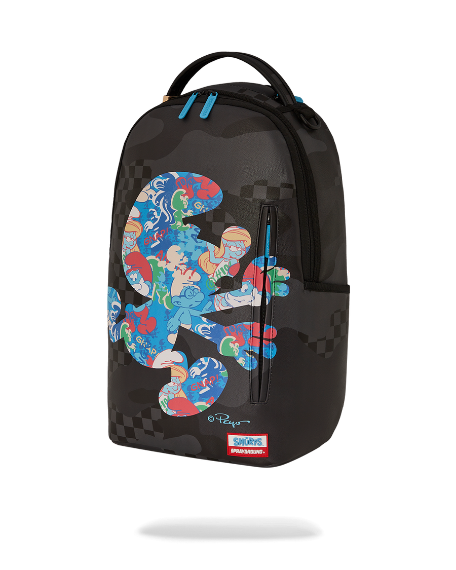 SPRAYGROUND® BACKPACK SMURF SILHOUETTE DLXSV BACKPACK