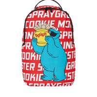 SPRAYGROUND® BACKPACK SESAME STREET COOKIE MONSTER SPRAYGROUND REPEAT DLXSR BACKPACK