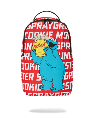 SPRAYGROUND® BACKPACK SESAME STREET COOKIE MONSTER SPRAYGROUND REPEAT DLXSR BACKPACK