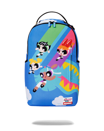 SPRAYGROUND® BACKPACK POWER PUFF GIRLS ACTION SHARK DLXSR BACKPACK